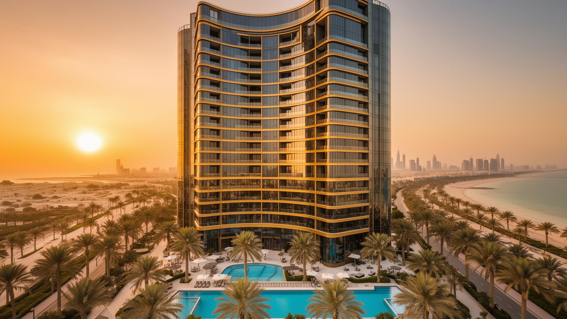 Luxury Gulf residential development