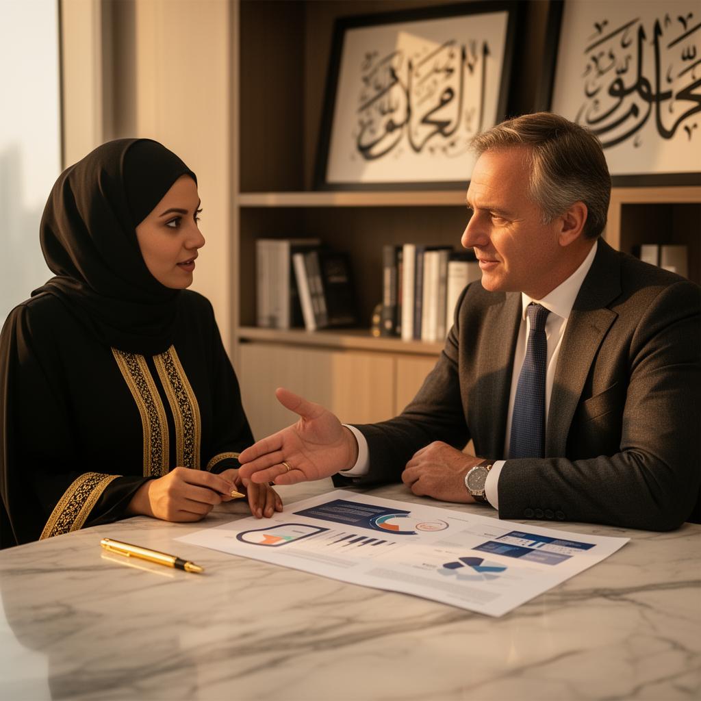Professional consultation in Gulf office