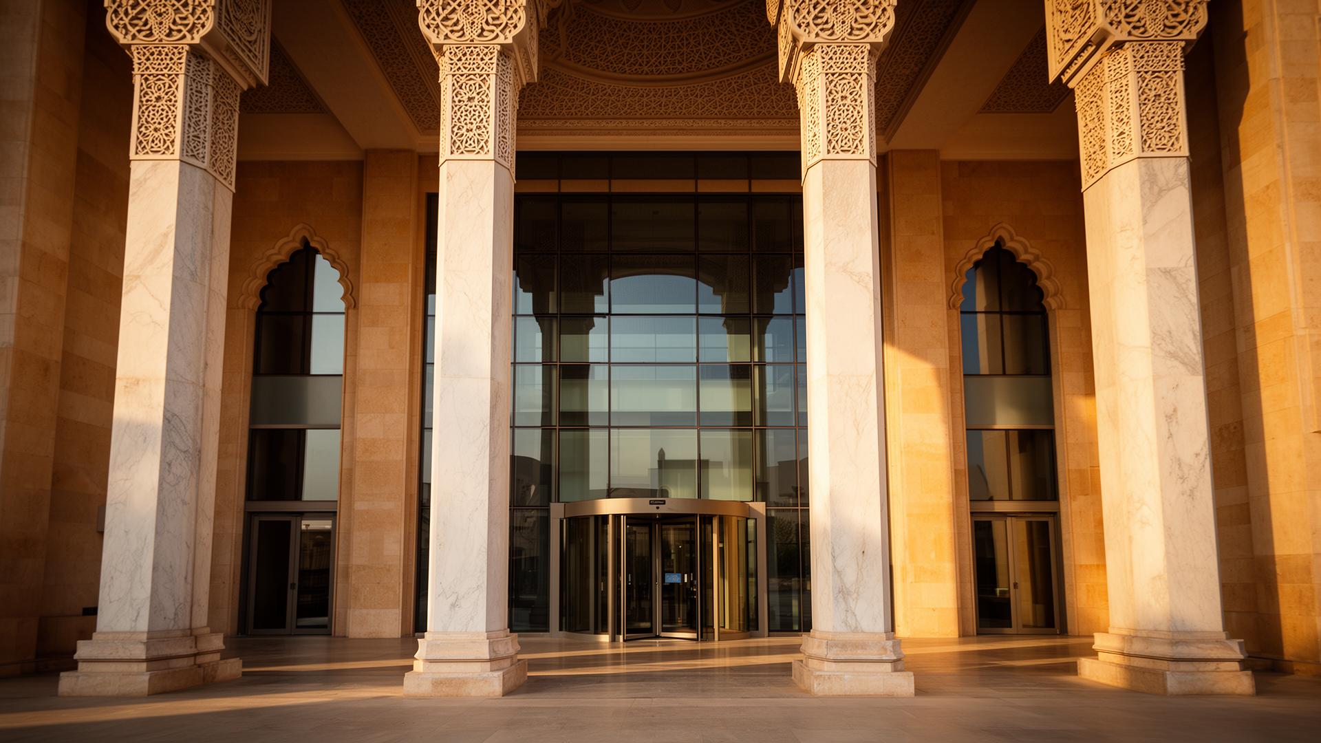 Gulf regulatory building facade
